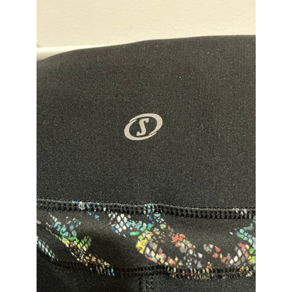 Woman’s spalding long athletic jogger pants xl black with pattern - Picture 4 of 6